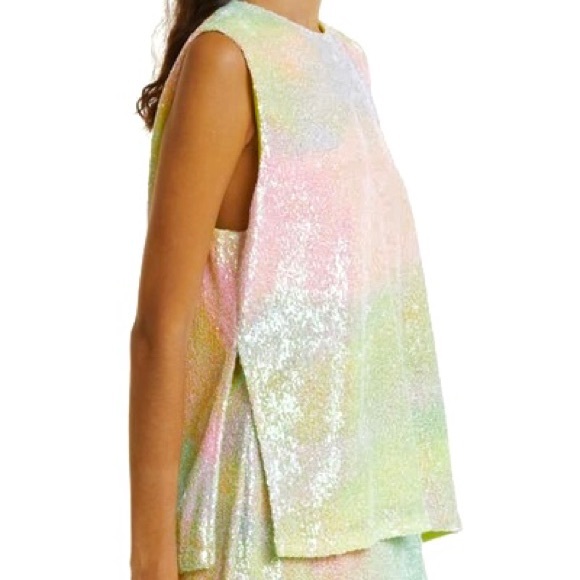 NEW STINE GOYA SLEEVELESS SEQUIN TOP - Picture 4 of 9